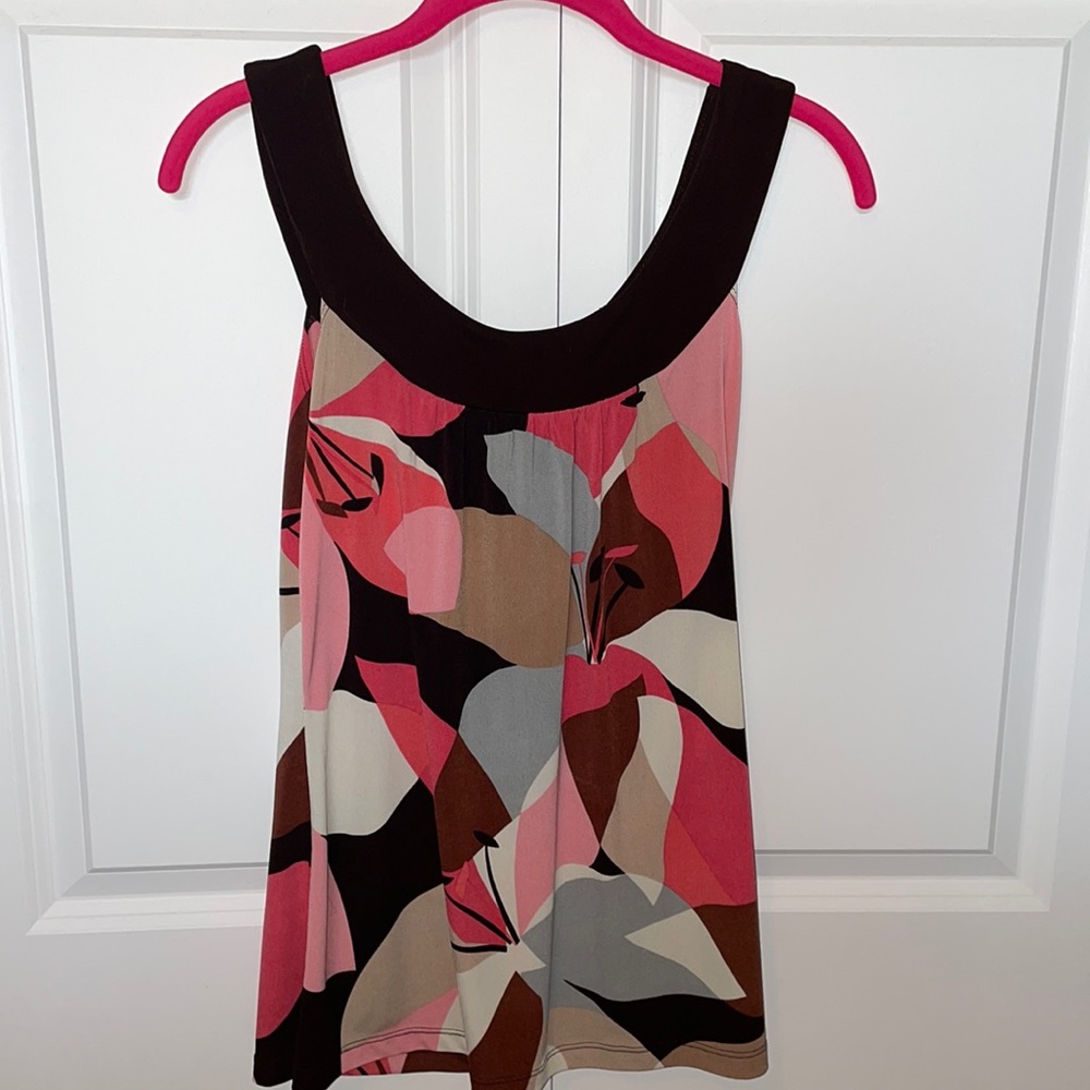 Small Vanity Floral Tank Tunic